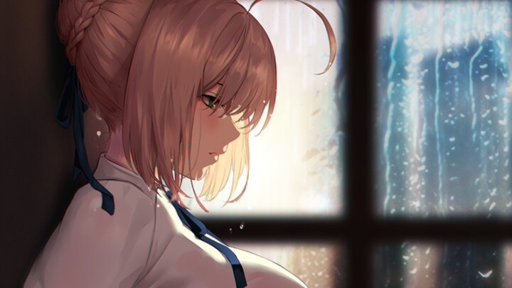 Saber at this moment is so charming!