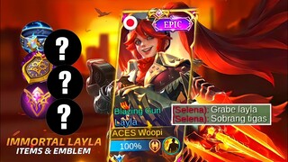 LAYLA DEFENSE HACK IN MYTHICAL GLORY RANK!