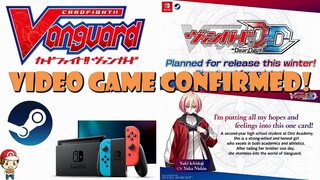 Brand New Vanguard TCG Video Game Announced... In English! (Switch & Steam) (Vanguard Dear Days)