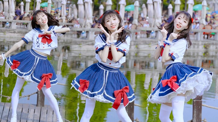 [One One] Let’s head out—let’s hold hands and run by the little lake!