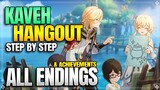 Kaveh Hangout Event All Endings + Achievements -【Genshin Impact】