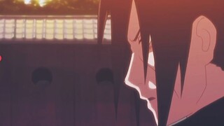 Because the usually calm Itachi was furious, but because of Sasuke's presence he pulled himself back