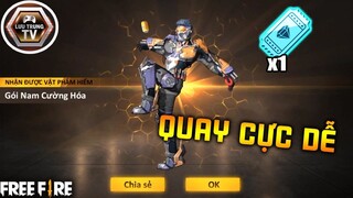 [Garena Free Fire] Quay Chơi Chơi Ai Ngờ Ra Luôn Trang Phục Nam Cường Hóa | Lưu Trung TV