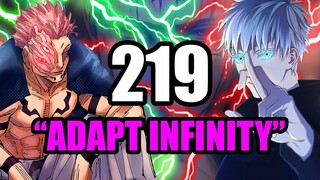 SUKUNA CAN COUNTER GOJO'S INFINITY!? | Jujutsu kaisen Chapter 219 Review