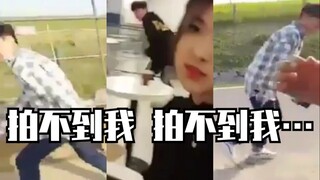 害怕入镜而疯狂躲镜头的blackpink经纪人！简直穿越火线现场