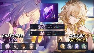 NEW MOC 12 CASTORICE E0S1 & AGLAEA E0S1 (Memory of Chaos 12) | honkai:star rail | HSR