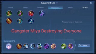 MLBB: Miya Gangster At The Front