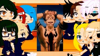 🔥 TOP 3 🔥 Jujutsu Kaisen react to Itadori, Sakuna, Tiktoks, ... 🧡 Gacha Club 🧡 React Compilaton 🧡