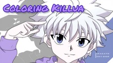 [Coloring Killua] - Hunter x Hunter 2011 Character Songs - Tell Me by Killua Zoldyck