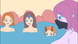 水人是温泉
