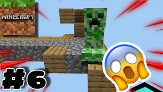 Minecraft PE Skyblock Survival Gameplay Walkthrough Part 6 - Disaster!!!