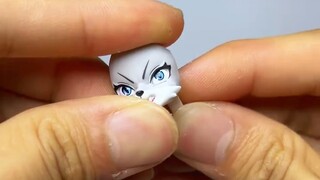 199 หยวน งานพ่นสีนี้ดีจริงๆ! LADoTOYS 1/12 Arctic Fox Leah Elupex [Model Frontline]
