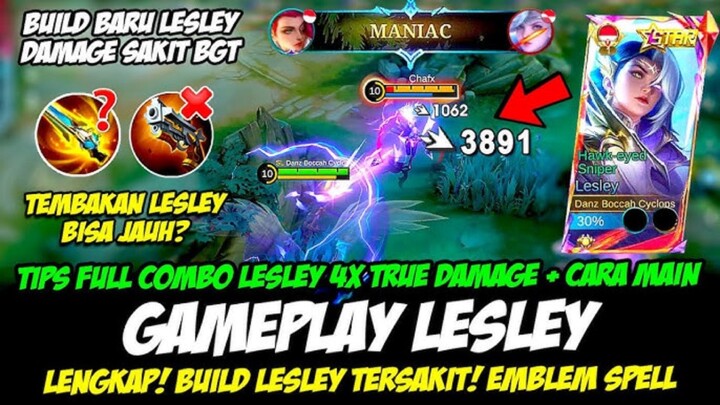 PANTESAN MAIN LESLEY JELEK KARENA GATAU COMBO PASIF 4😛