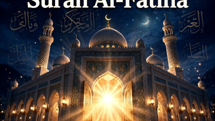 سورة الفاتحة | Surah Al-Fatiha The Healer | 超治愈诵读 愿你被温柔治愈