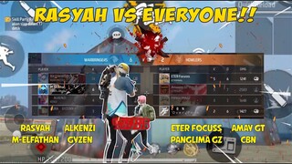 RASYAH 4 VS 4 LAWAN PARA SEPUH EPEP!! RASYAH VS EVERYBODY AUTO BANTAI BANTAI GA SIHH!!!!