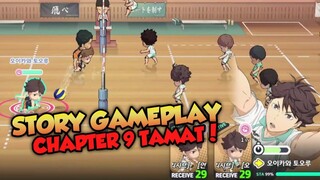 GAMEPLAY HAIKYUU TOUCH THE DREAM STORY MODE - CHAPTER 9 TAMAT