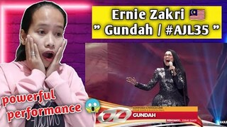 Ernie Zakri - Gundah #AJL35 || Reaction