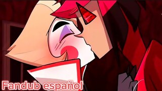 Beso de la felicidad 😍 lucifer y Alastor❤️‍🔥🥰HAZBIN HOTEL comic Dub español