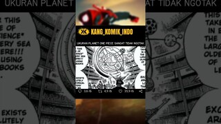 UKURAN PLANET ONE PIECE SANGAT TIDAK NGOTAK