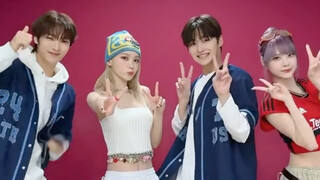 【LE SSERAFIM x TWS】Tantangan Mudah+BFF yang semua senior dan juniornya pandai menari!