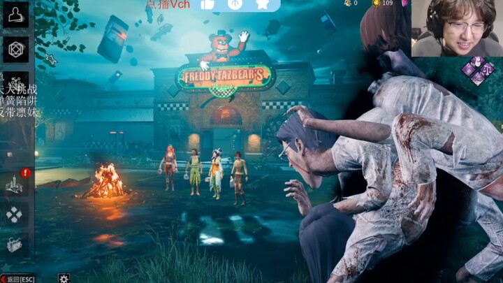 Em trai trong Dead by Daylight đã ân cần đút cho chị gái tóc đen dài thẳng mượt quả táo đỏ! 【Thế giớ