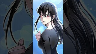 She Has Crush On Mc 🍷✨ #manhwa #manhua #webtoon #manga #manhwaedit #manhwareccomendation #anime #amv