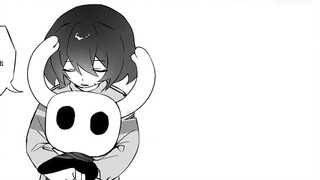 [Undertalex Hollow Knight] Episode pertama komik penggemar: Bagaimana jika Little Knight dan Frisk b