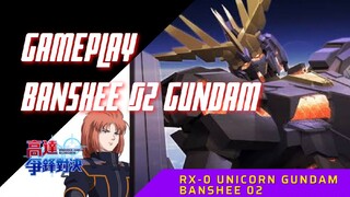 Bisa transform..!!! Rx-0 Unicorn 02 Banshee| Gundam Supreme Battle Gameplay