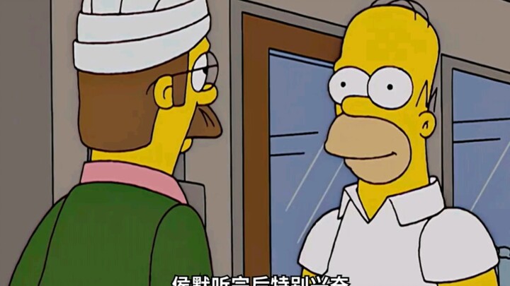辛普森：“男人获得预见别人死亡的特异功能，预见侯默炸毁整个小镇 ”