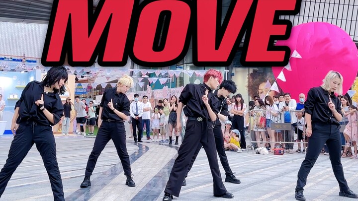 การแสดงโรดโชว์ MOVE ครั้งแรกในเซี่ยงไฮ้ ถ่ายแนวตั้งเต็มตัว | TREASURE-MOVE (T5) คัฟเวอร์เต้น