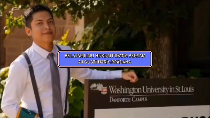 BELAJAR MENGENAL ILMU HUKUM PIDANA INTERNASIONAL BERSAMA I GUSTI  HARIS PRADANA