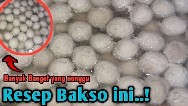 RESEP BAKSO ENAK ekonomis anti gagal.