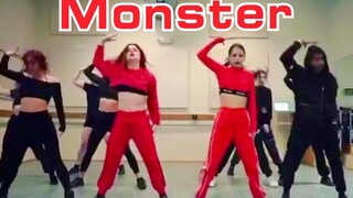 Koreografi asli "Monster" Redvelvet! Koreografi yang kuat!
