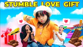 LEIKA KAGET BANGET 😱😍 TOMPEL DAN MR GONDRONG KASIH HADIAH VALENTINE STUMBLE PASS [STUMBLE GUYS INDO]