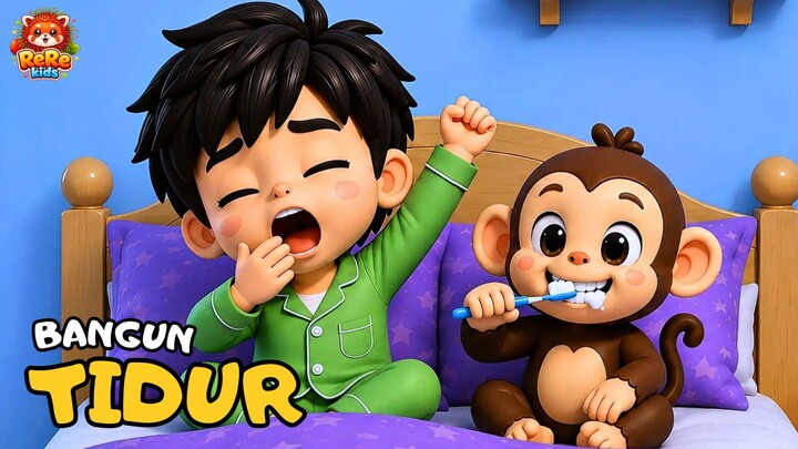 Bangun Tidur Ku Terus Mandi 🎵 | Lagu Anak Lucu & Edukatif | Lagu Anak Paling Viral Sepanjang Masa