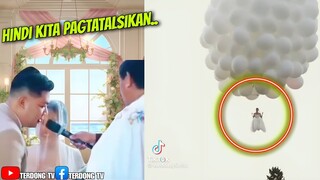 Ang Bride na may kakaibang entrance sa Kasal (funny wedding moments part 2)