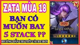 Zata Liên Quân | Cách chơi, bảng ngọc, lên đồ Zata mùa 19 mạnh nhất, bay 5 stack cực dễ - HD GAME 76