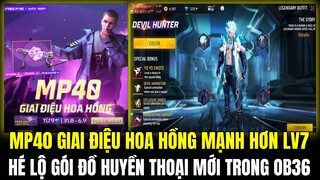 LỘ DIỆN GÓI ĐỒ HUYỀN THOẠI MỚI CỰC ĐẸP PHONG CÁCH GOKU, MP40 GIAI ĐIỆU HOA HỒNG CỰC MẠNH | Free Fire