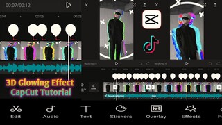 Capcut 3D Glowing Effect + Keyframe Anime Edit AMV Tutorial