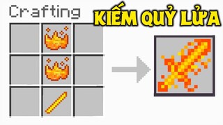 MINECRAFT SINH TỒN TRONG THẾ GIỚI KIẾM 1.18 | TẬP 6 | CHẾ TẠO KIẾM ĐỊA NGỤC, KIẾM ÁNH SÁNG !!