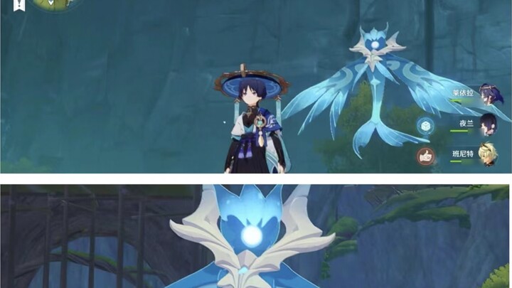 The difference between pure water elves is quite big. Are these sisters?