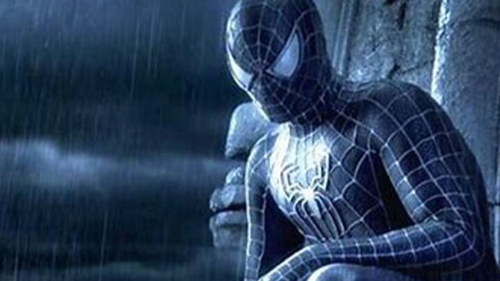 It's amazing not to have social anxiety! #Darkened Spider-Man# You're truly my ideal type.