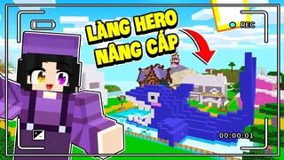 Noob Ruby 1 Ngày Khám Phá “ LÀNG HERO TEAM NÂNG CẤP “ Cực Xịn Trong Minecraft