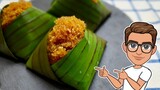 Resepi Pulut Inti Kelapa | Glutinous Rice with Sweet Coconut Recipe