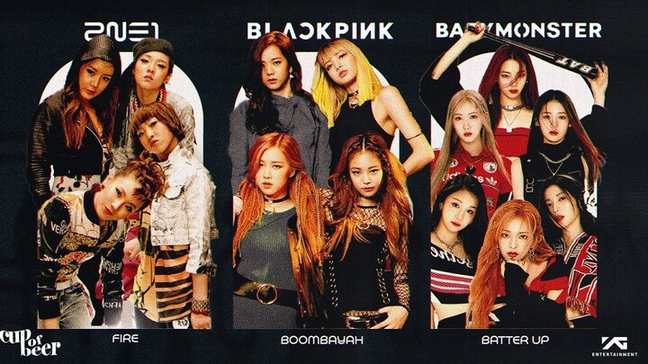 我不允许有人还没听过YG女团出道曲混音！