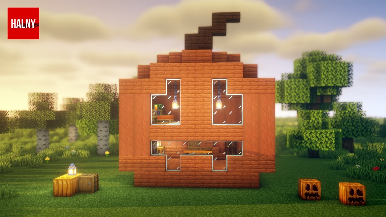 Pumpkin House Minecraft 5608