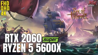 Sea of Thieves on Ryzen 5 5600x + RTX 2060 Super 1080p, 1440p, 2160p benchmarks!