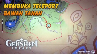 Cara Membuka Teleport Point Overgrown Valley - Genshin Impact