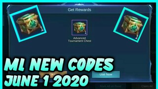 ML New Codes/June 1 2020