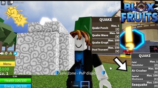 Lvl1 Noob AWAKEN QUAKE Fruit, reach 2nd SEA|BLOXFRUITS